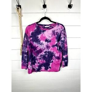 Worn Once! Lush (vici) Long Sleeve tie dye shirt size Med